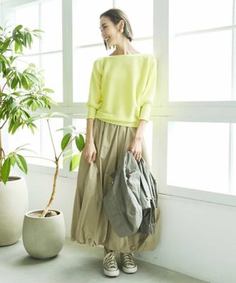 バルーンシルエットスカート