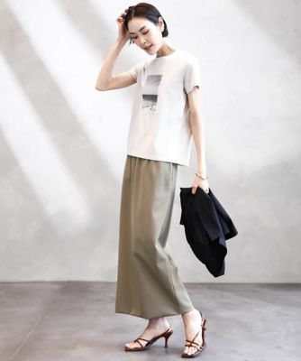 ダンボールセミタイトスカート | MICHEL KLEIN (Women)/ミッシェル