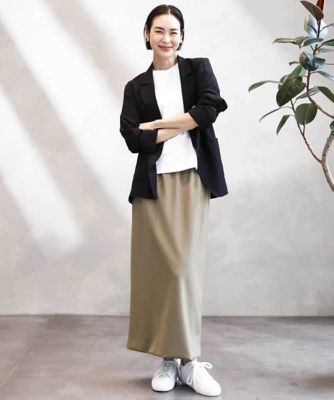 ダンボールセミタイトスカート | MICHEL KLEIN (Women)/ミッシェル