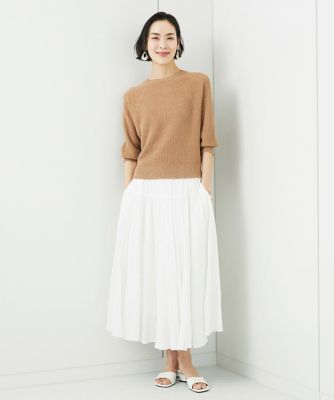 ［セットアップ対応］クラッシュレザーライクフレアスカート