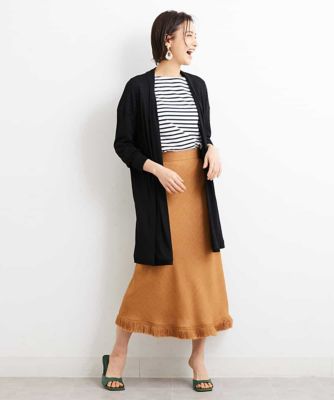 フリンジマーメイドスカート | MICHEL KLEIN (Women)/ミッシェルクラン