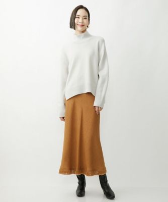 フリンジマーメイドスカート | MICHEL KLEIN (Women)/ミッシェルクラン