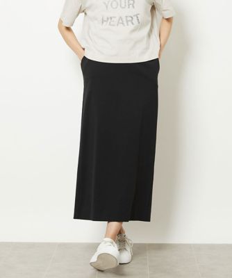 ストレッチポンチストレートスカート