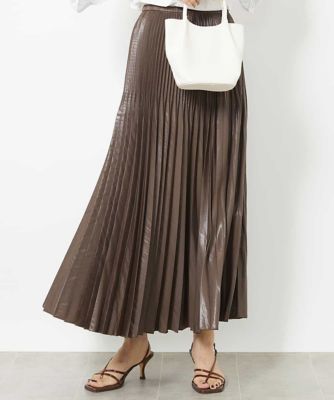 グロッシープリーツスカート
