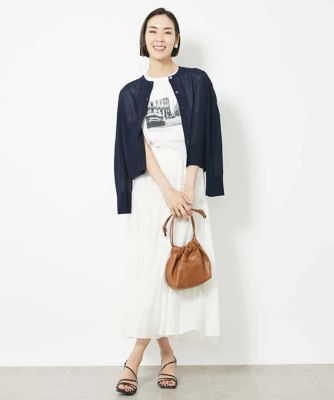 ティアードギャザースカート