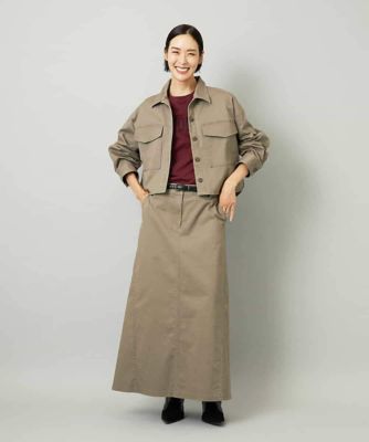 セットアップ対応］チノAラインスカート | MICHEL KLEIN (Women