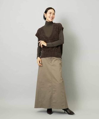 セットアップ対応］チノAラインスカート | MICHEL KLEIN (Women