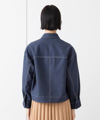 デニムライクブルゾン