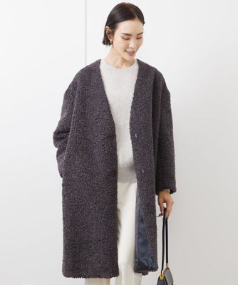✨♦新品未使用ミッシェルクランノーカラージャケット ほか3点 カラーレスジャケット/セットアップ対応/洗える(ノーカラー