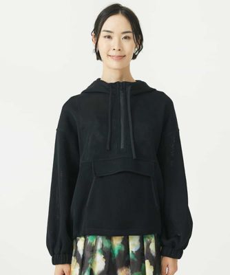 シアーメッシュダンボールアノラックパーカー