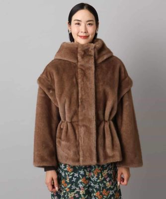 2WAY］フェイクファーブルゾン | MICHEL KLEIN (Women)/ミッシェル