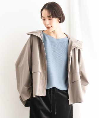 MICHEL KLEIN (Women)/ミッシェルクラン ２ＷＡＹフードアウター