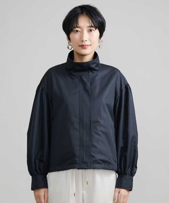 ［季節のかわりめに／撥水］ボリュームスリーブショートブルゾン