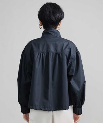 ［季節のかわりめに／撥水］ボリュームスリーブショートブルゾン