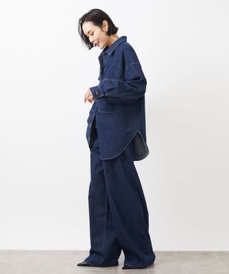 ［セットアップ対応］デニムカバーオールジャケット