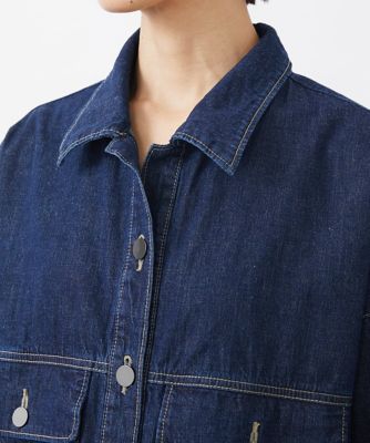 ［セットアップ対応］デニムカバーオールジャケット