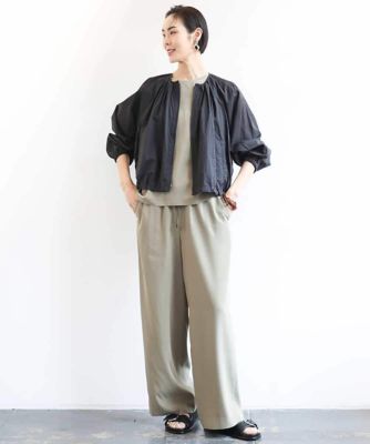 シアーノーカラーブルゾン