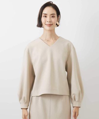 ツイルジャージーVネックプルオーバー（セットアップ対応） | MICHEL