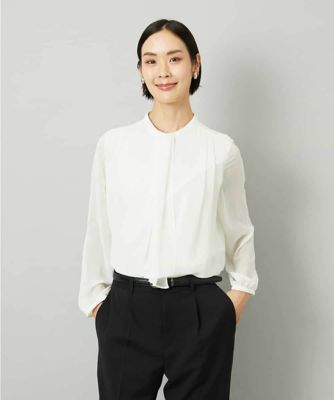 ボウタイ付き2WAYブラウソー | MICHEL KLEIN (Women)/ミッシェル