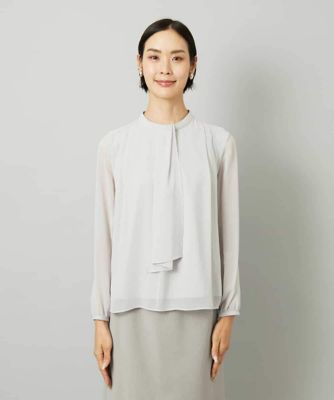 ボウタイ付き2WAYブラウソー | MICHEL KLEIN (Women)/ミッシェル