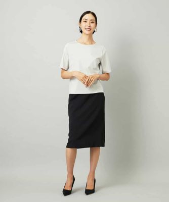 クリーンフォルムTシャツ | MICHEL KLEIN (Women)/ミッシェルクラン