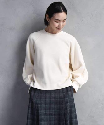 ＜MICHEL KLEIN (Women)＞ダンボールジャージプルオーバー