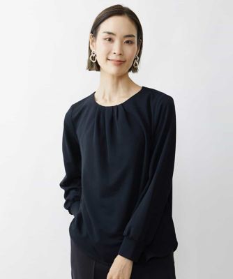 ＜MICHEL KLEIN (Women)＞［スーツのインナーに］ジョーゼットライクブラウソー