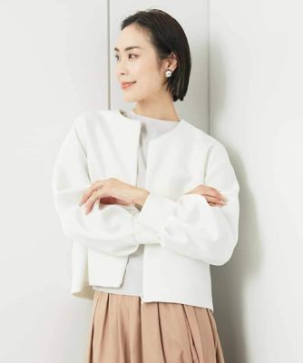 2WAYジップカーデプルオーバー | MICHEL KLEIN (Women)/ミッシェル