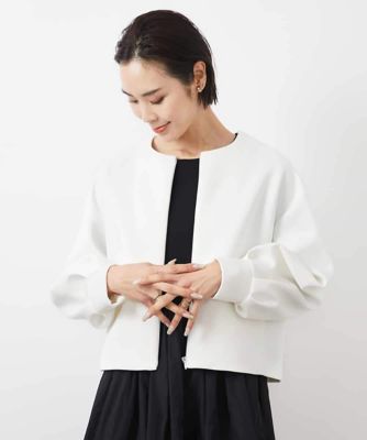 2WAYジップカーデプルオーバー | MICHEL KLEIN (Women)/ミッシェル