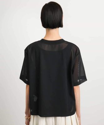 ロゴメッシュプルオーバー