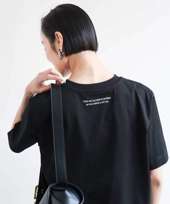バックロゴＴシャツ