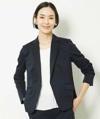 シフォンプリーツブラウソー