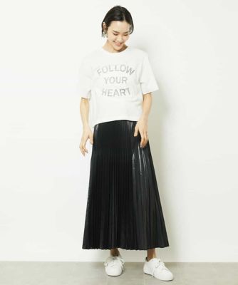 リバースサイドプリントロゴＴシャツ