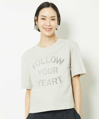 リバースサイドプリントロゴＴシャツ