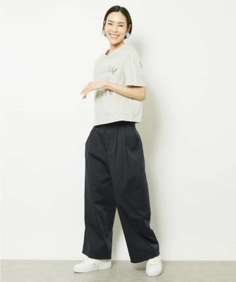 リバースサイドプリントロゴＴシャツ