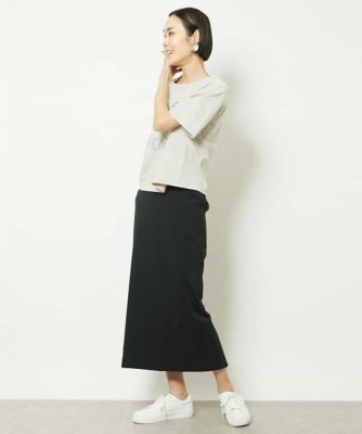 リバースサイドプリントロゴＴシャツ