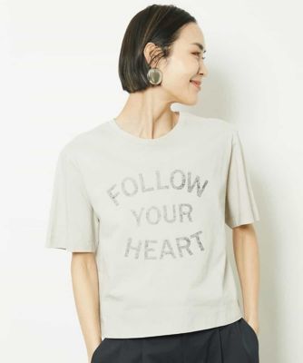 リバースサイドプリントロゴＴシャツ