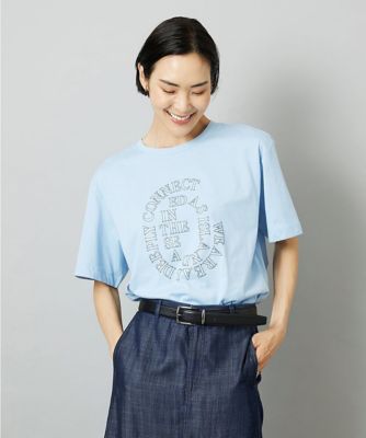 透明箔プリントTシャツ | MICHEL KLEIN (Women)/ミッシェルクラン