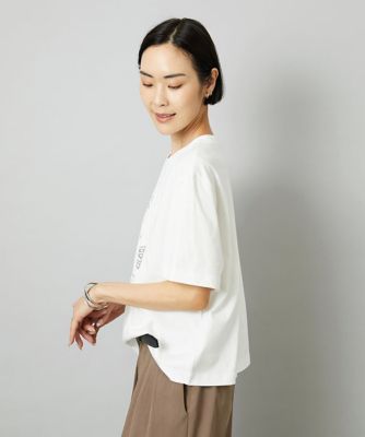 透明箔プリントTシャツ | MICHEL KLEIN (Women)/ミッシェルクラン
