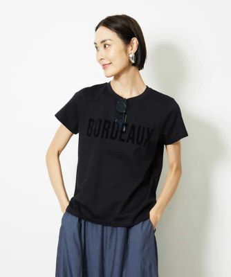 フロッキーロゴTシャツ | MICHEL KLEIN (Women)/ミッシェル