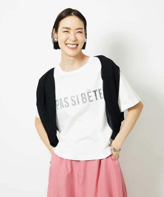 かすれプリントロゴＴシャツ