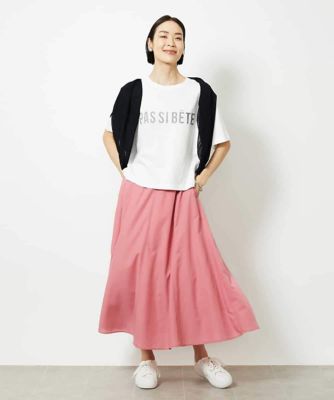 かすれプリントロゴＴシャツ