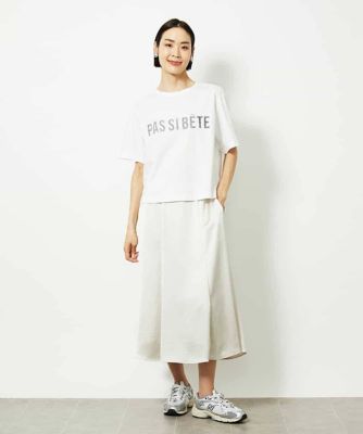 かすれプリントロゴＴシャツ