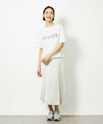 かすれプリントロゴＴシャツ