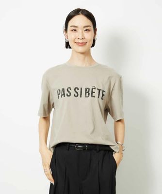 かすれプリントロゴＴシャツ