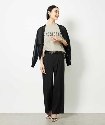 かすれプリントロゴＴシャツ