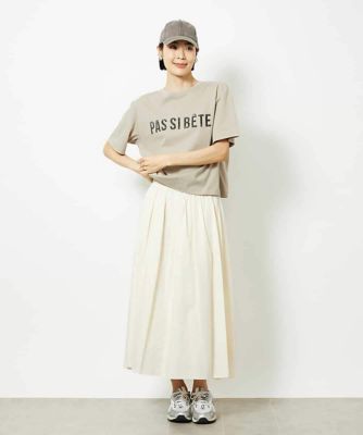 かすれプリントロゴＴシャツ