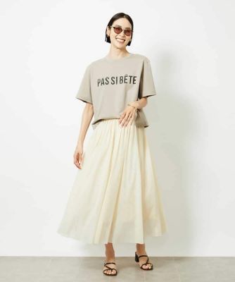 かすれプリントロゴＴシャツ