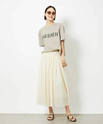 かすれプリントロゴＴシャツ