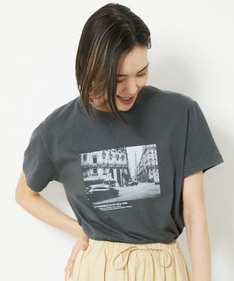 フォトプリントTシャツ（WEB限定カラー） | MICHEL KLEIN (Women